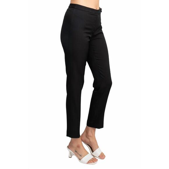 NEW JOHN MEYER COLLECTION leopard print long jacket & stretch crepe pant set in - Picture 6 of 8